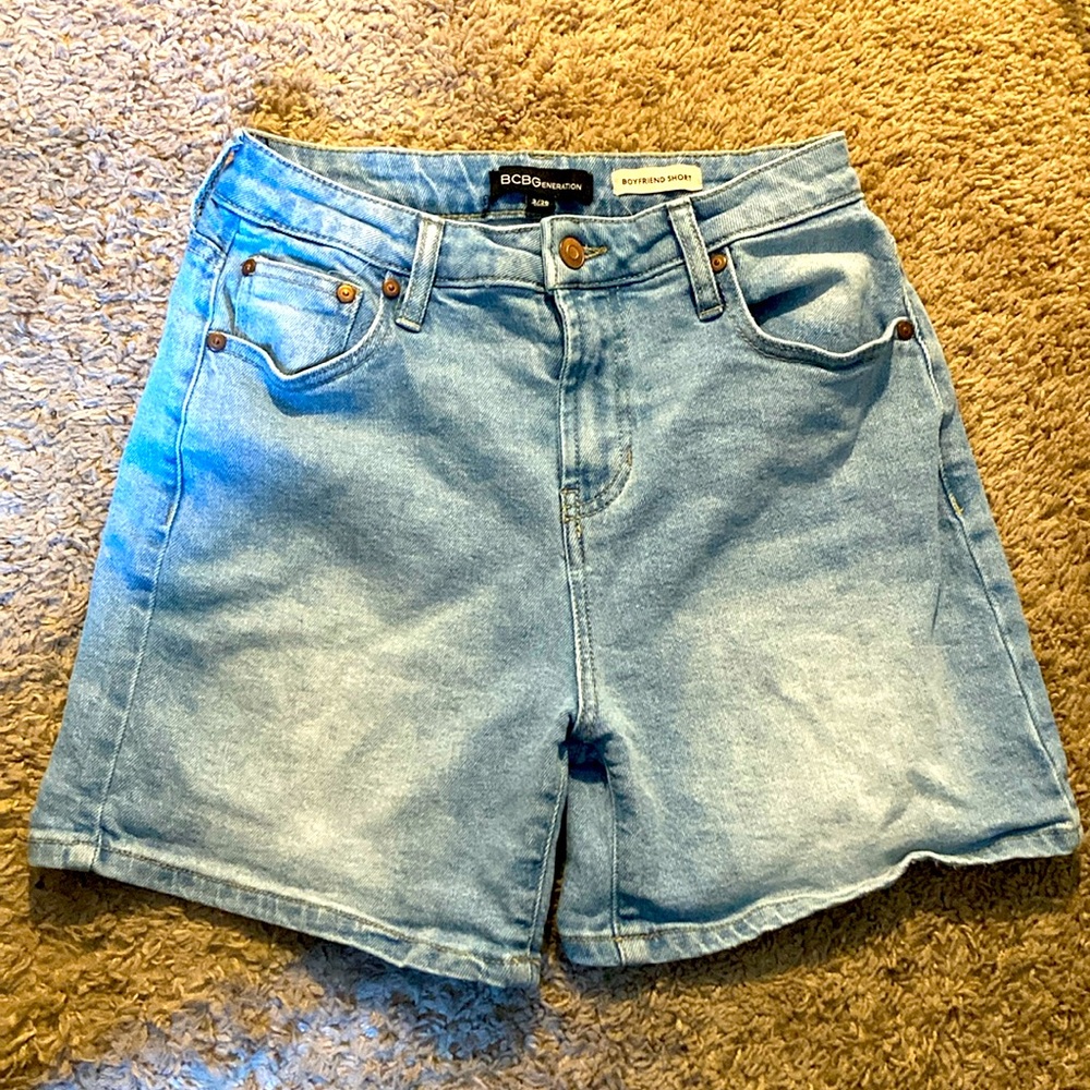 BCBG Boyfriend jorts.